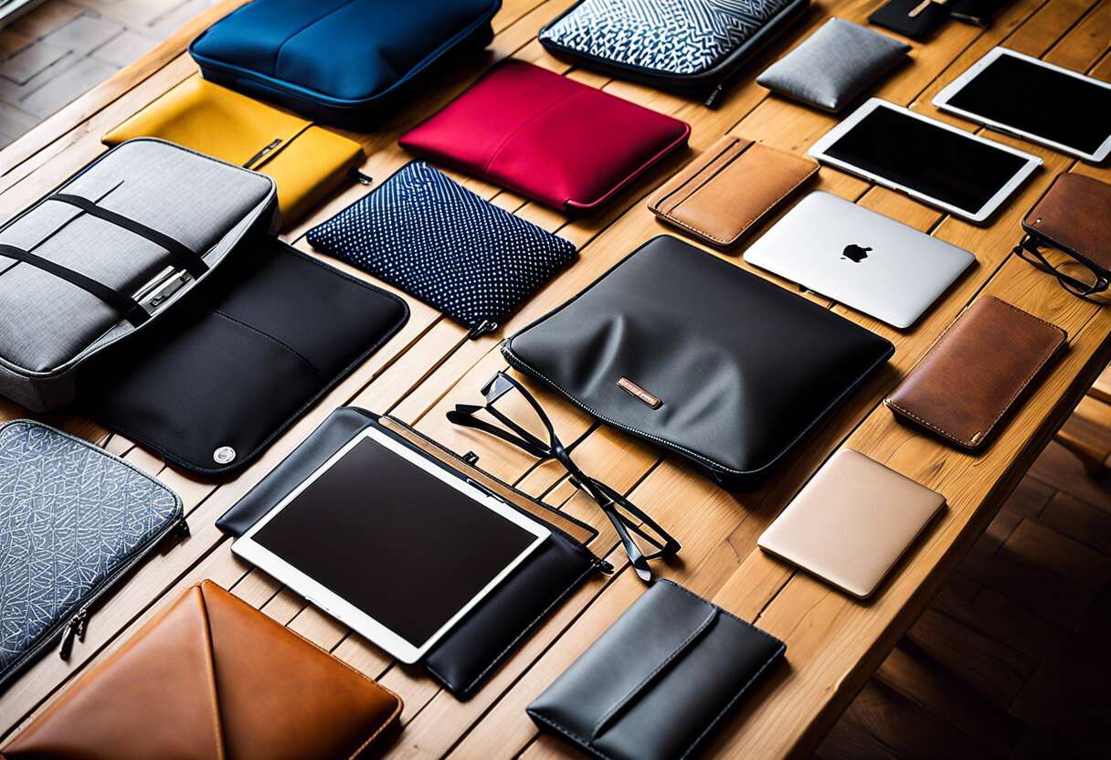 Les matériaux des housses de laptops : entre durabilité et esthétique