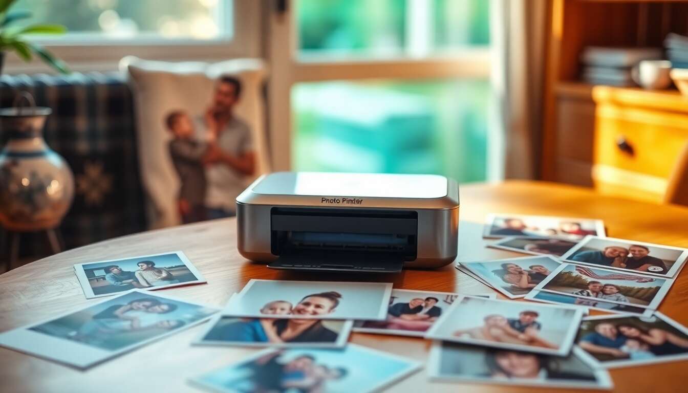 Capturez vos souvenirs en un clic : l'imprimante photo portable