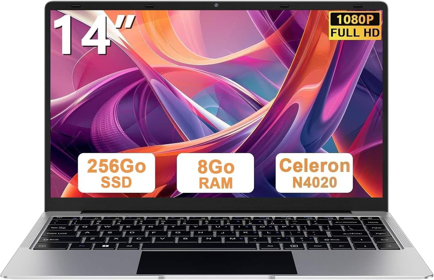 Ordinateur Portable 14" 256Go SSD Win11 - N4020, 6Go RAM, Rose Gold | Bvate Avec Souris Offerte