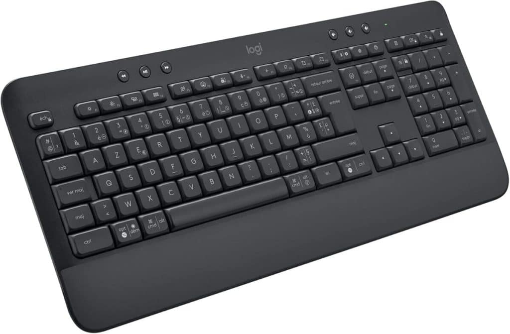 Test du clavier ergonomique logitech signature K650