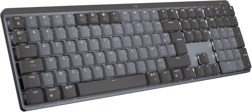 Test du clavier Logitech MX Mechanical : rétroéclairage et confort silencieux