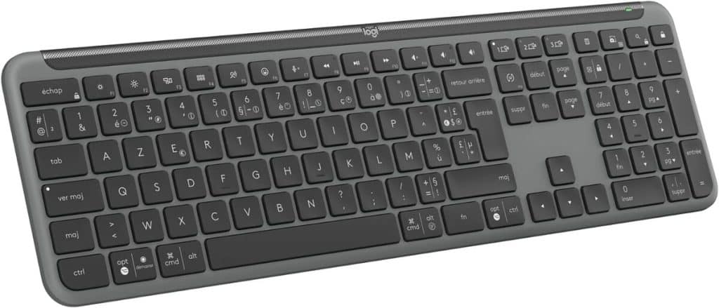 Test du Logitech Signature Slim K950 : clavier sans fil et design élégant