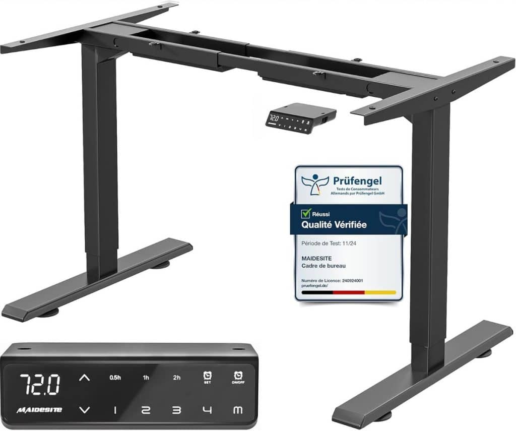 Test du bureau assis-debout MAIDeSITe : ergonomie et technologie