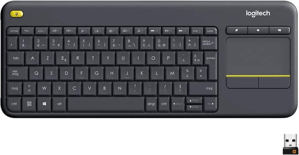 Test du Logitech K400 Plus : clavier sans fil tout-en-un