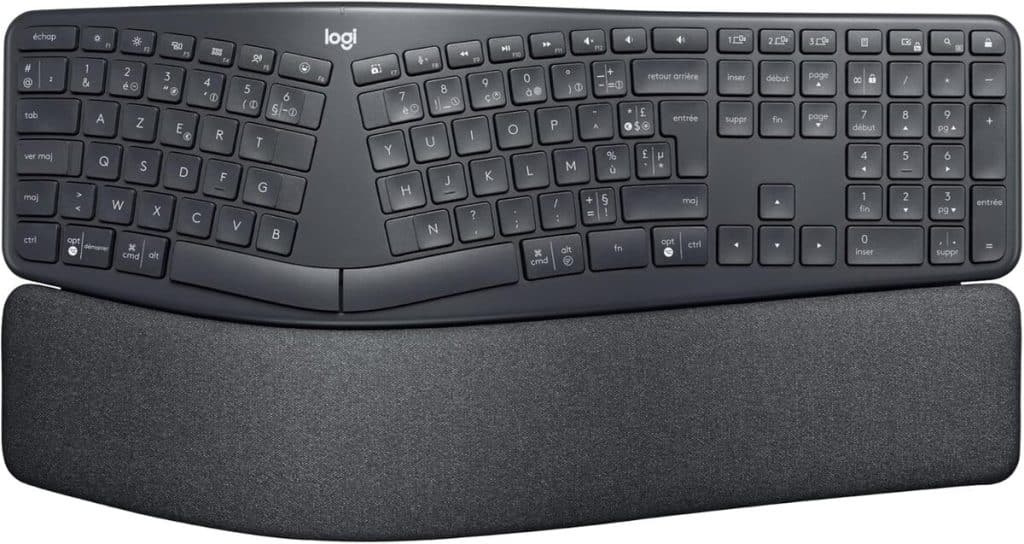Test : logitech ERGO K860, le clavier ergonomique ultime