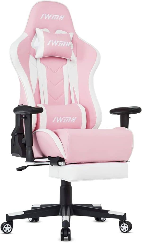 Test : chaise gamer IntimaTe WM Heart en cuir rose