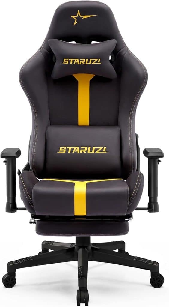 Test de la chaise gaming STARUZI, confort et ergonomie garantis