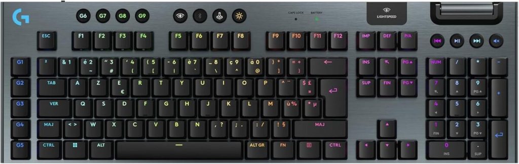 Test du clavier gamer Logitech G915 : performance et élégance sans fil