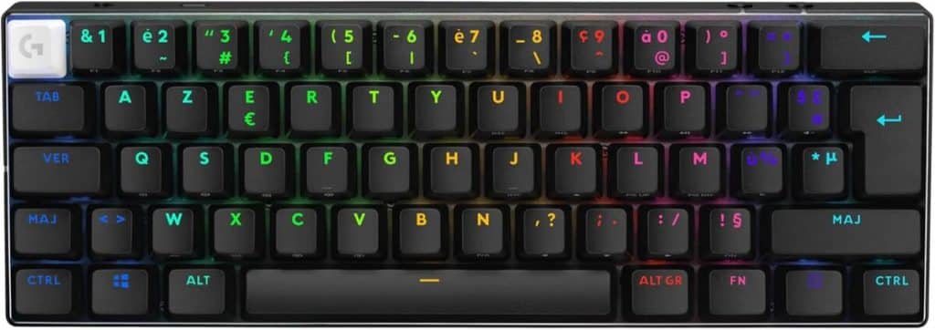 Test du clavier Logitech G PRO X 60 LIGHTSPEED : compact et performant