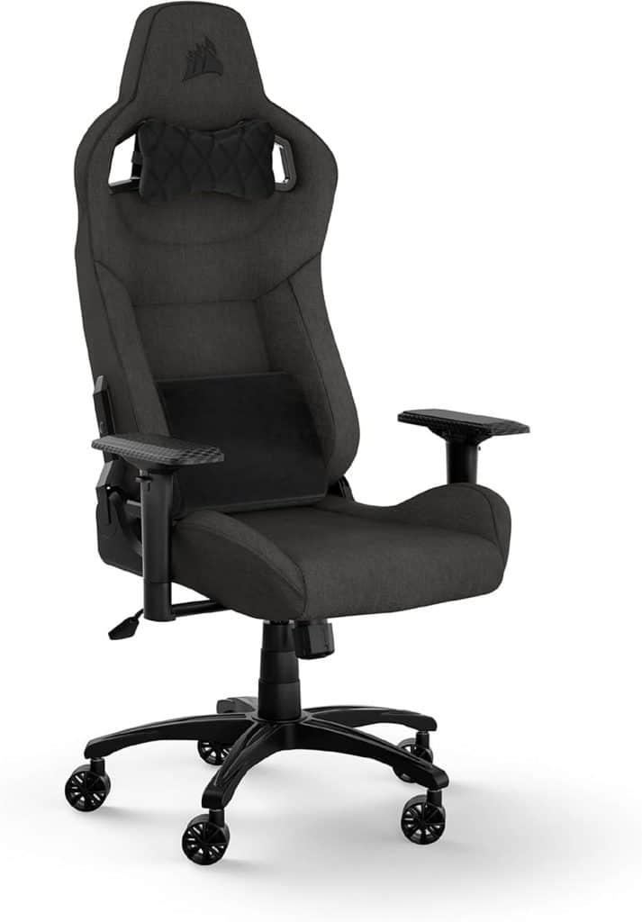 Test : fauteuil gaming Corsair T3 RUSH Fabric 2023 anthracite