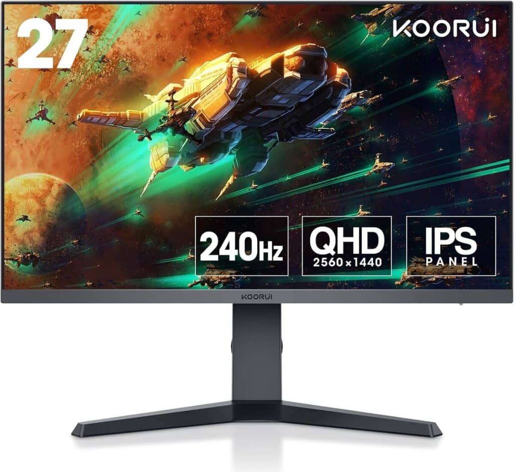 Test KOORUI : écran PC gamer 27 pouces WQHD, performance et fluidité