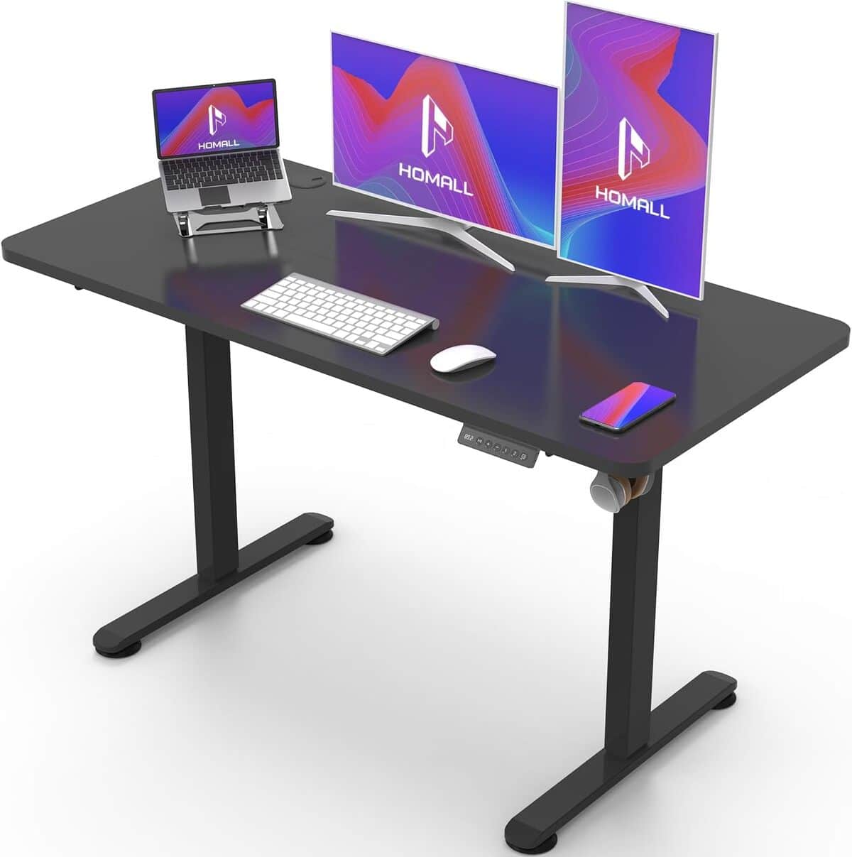 Test : bureau assis debout électrique Homall 120 cm