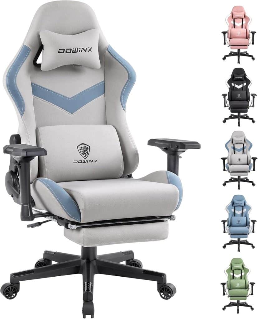 Test de la chaise gaming Dowinx : confort et soutien optimal en bureau
