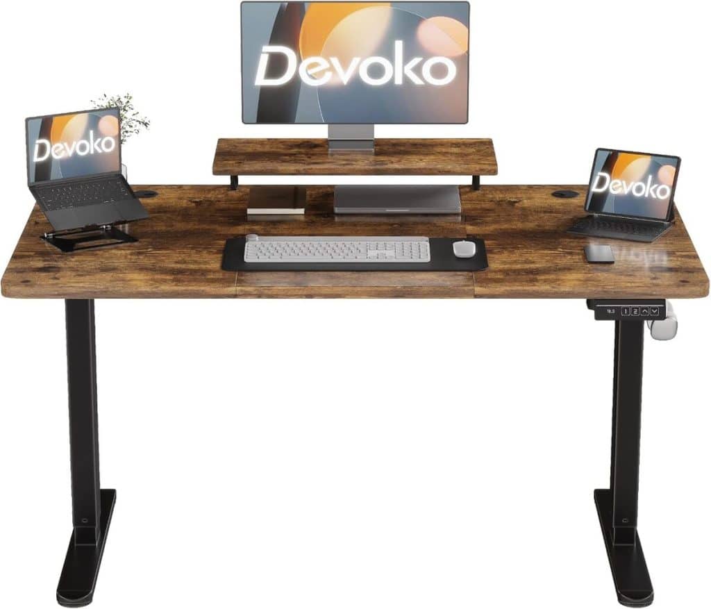 Test du bureau ajustable Devoko : confort et efficacité au rendez-vous