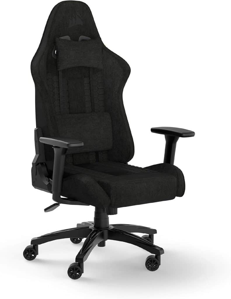 Test du fauteuil gaming Corsair TC100 Relaxed : confort de course assuré