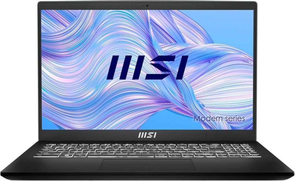 Test du MSI Modern 15 B7M-220FR : performance et élégance en un laptop