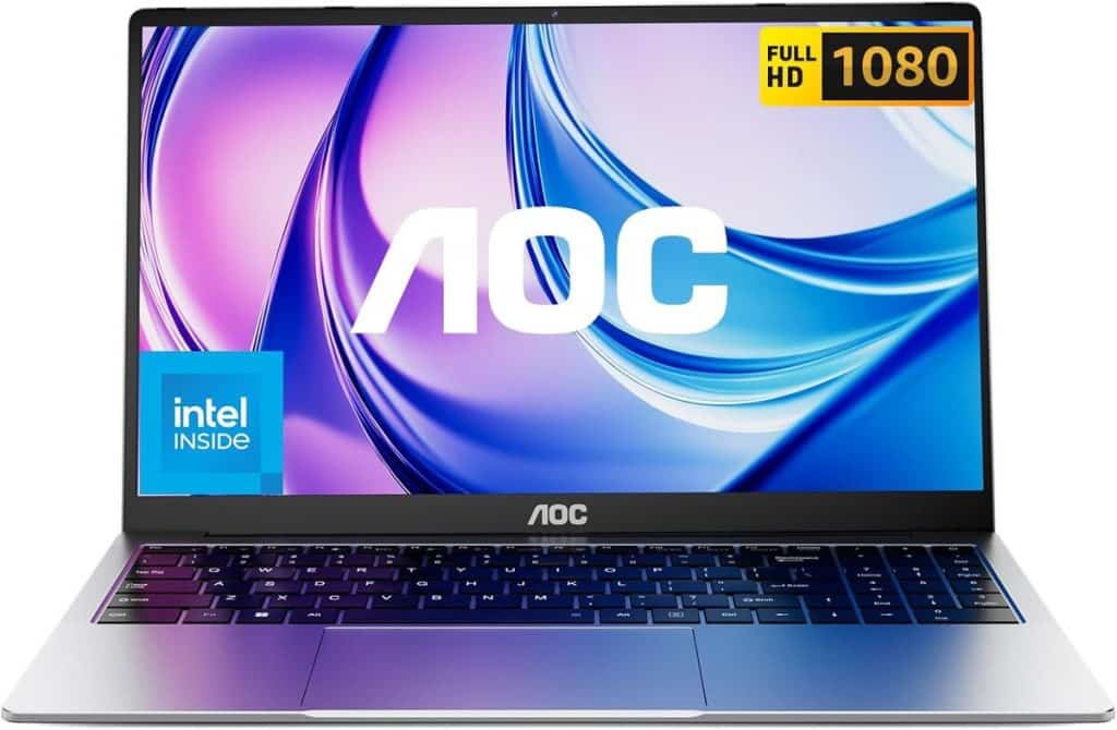 Test du PC portable AOC N97 : puissance et élégance