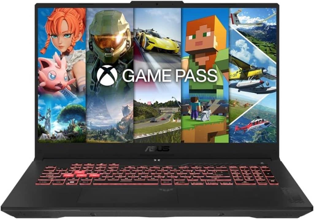 Test du PC portable Asus TUF Gaming A17 : puissance et performance au rendez-vous