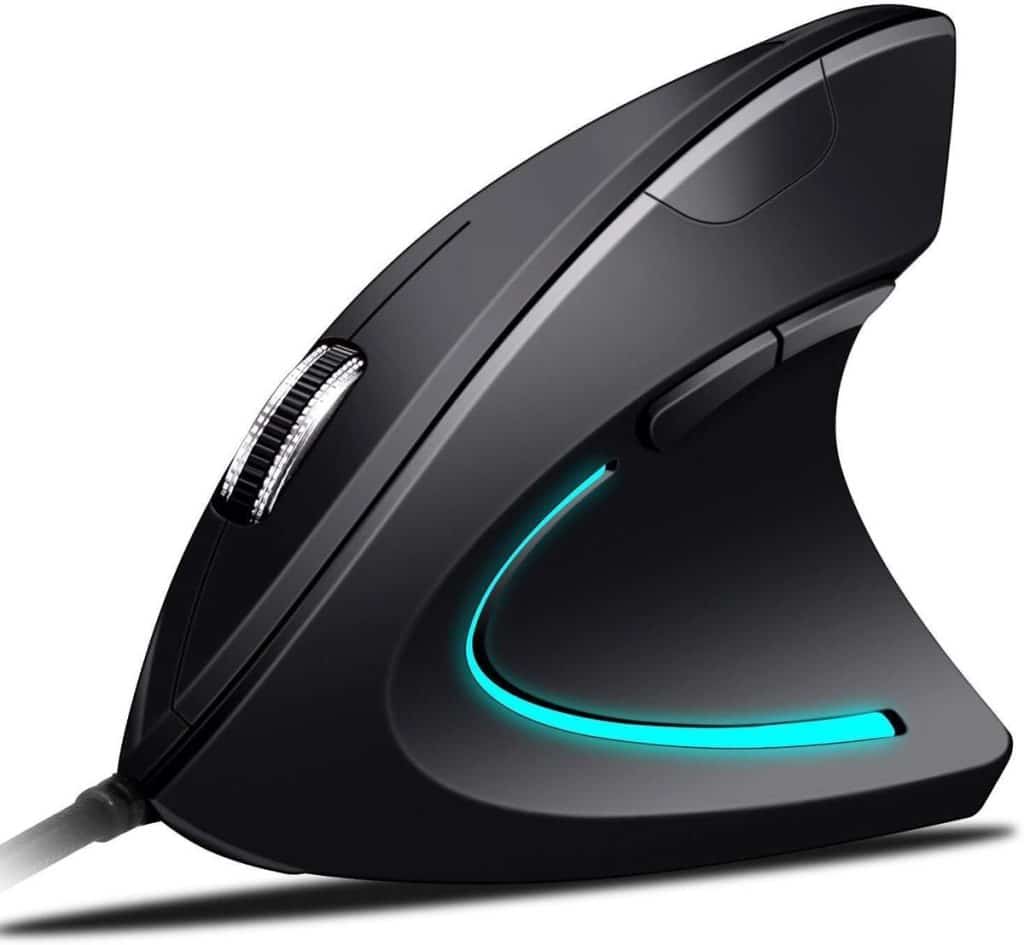 Test de la souris verticale ergonomique USB : précision et confort