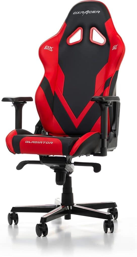 Test du fauteuil gaming DXRacer Gladiator G001 : confort et style noir-rouge