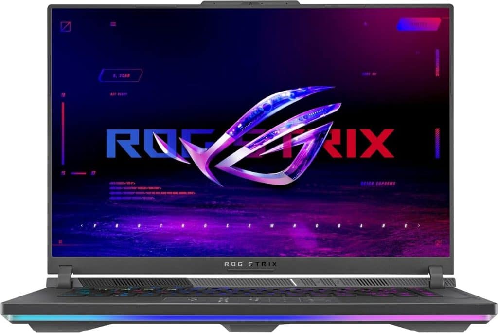 Test du pc portable gamer ASUS ROG Strix G16 : performance et puissance