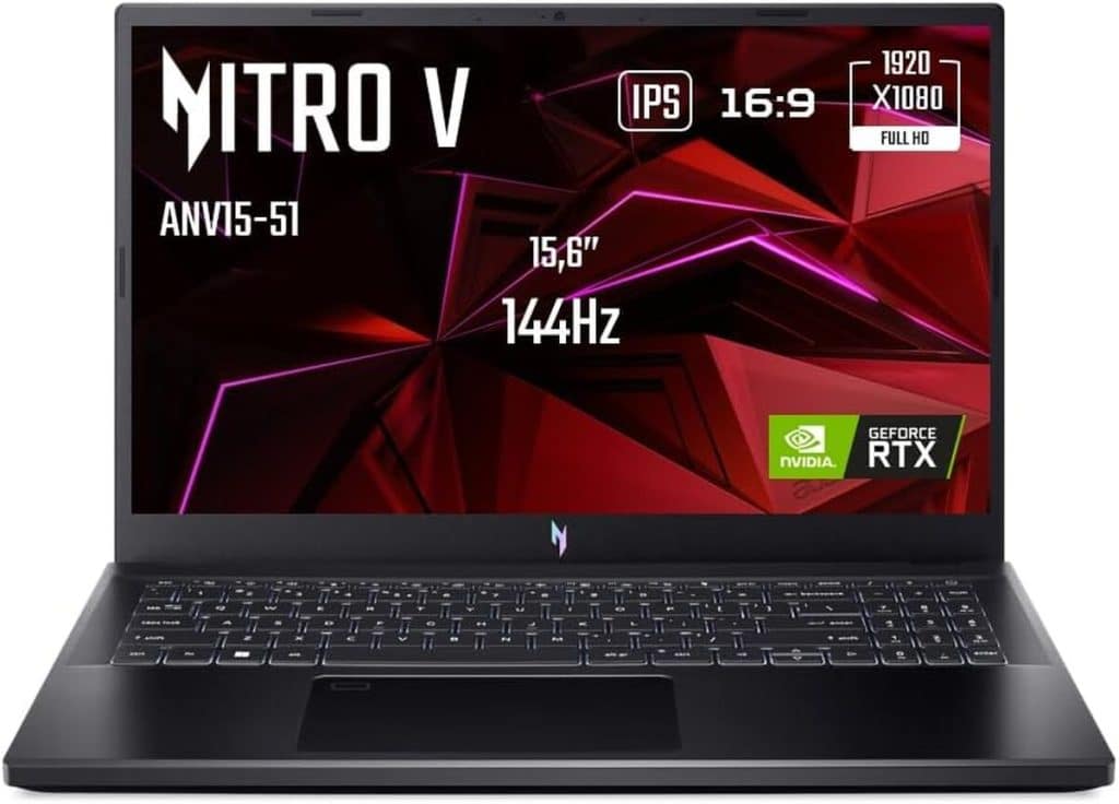 Test : acer Nitro V 15 ANV15-51-98ST, puissance gaming au rendez-vous