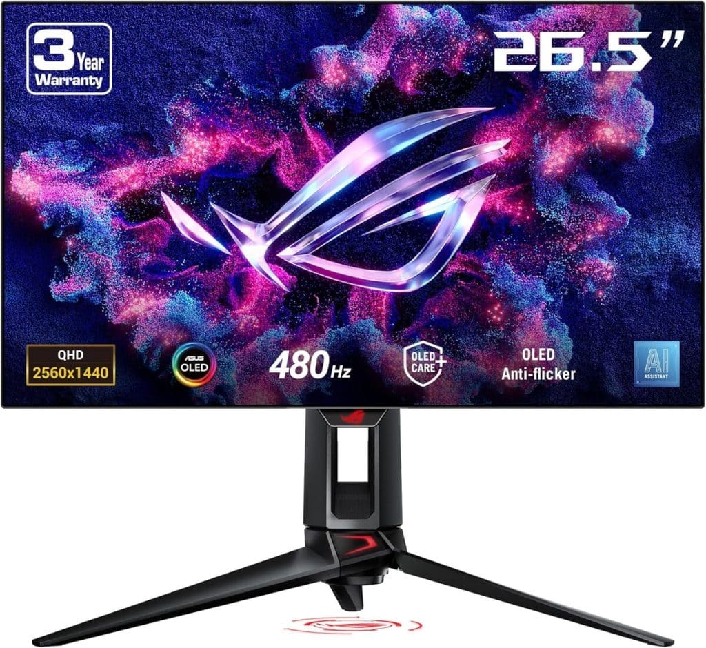 Test : aSUS ROG Swift OLED PG27AQDP, moniteur de jeu ultrarapide
