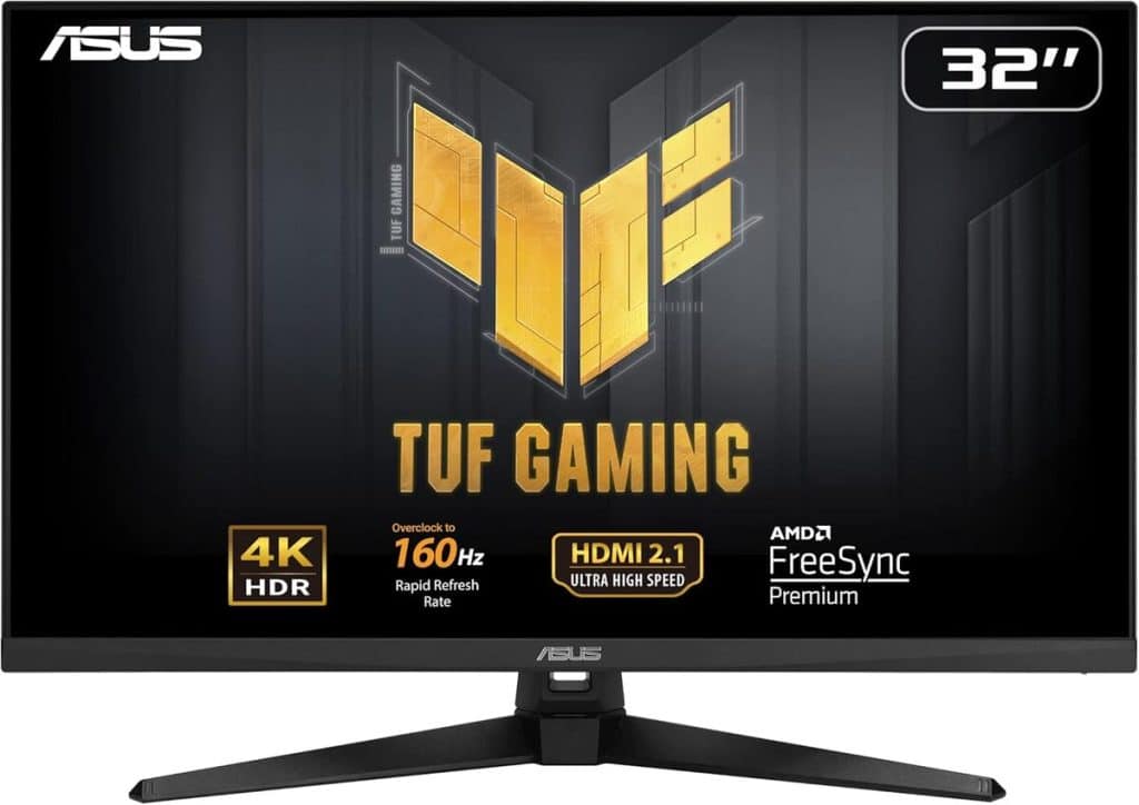 Test ASUS TUF VG32UQA1A : moniteur gaming 4K 32
