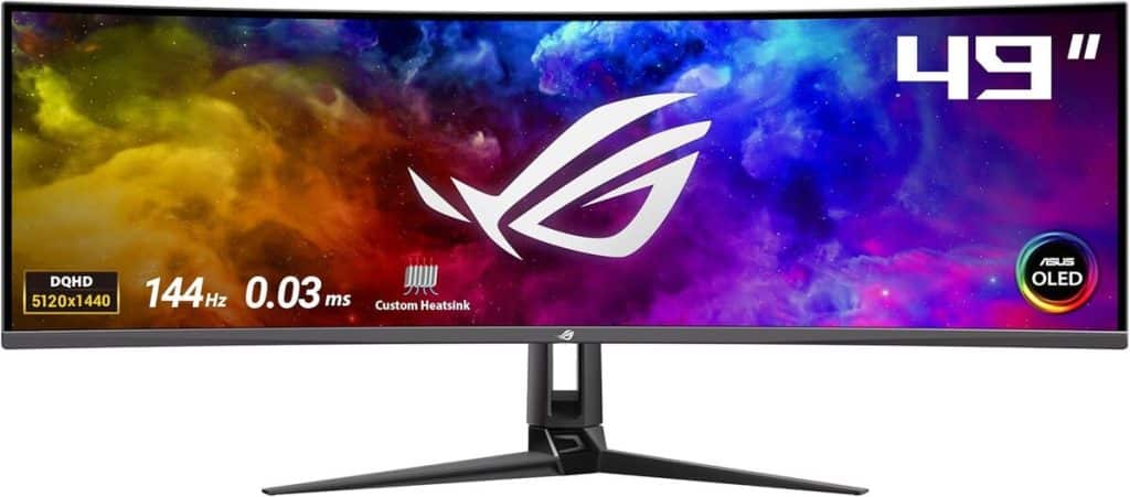 Test du ASUS ROG Swift OLED PG49WCD : le moniteur gaming ultime
