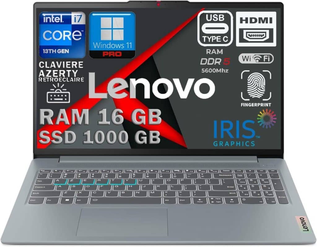 Test Lenovo : l'ordinateur portable i7 puissant et prêt à l'emploi