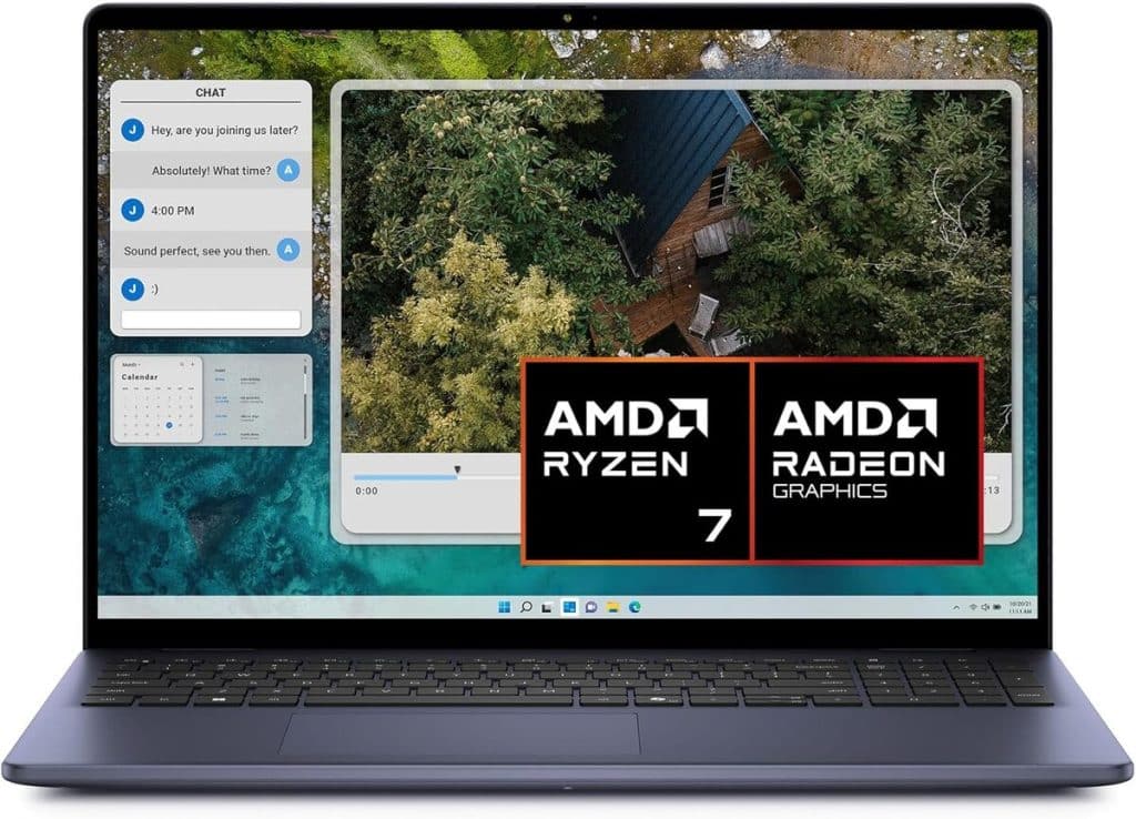 Test : dell inspiron 16 5645, puissance et performance