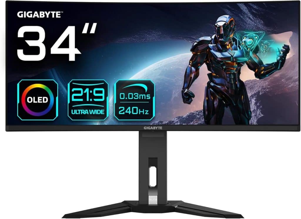 Test du moniteur de jeu Gigabyte MO34WQC2 : la courbe OLED au sommet