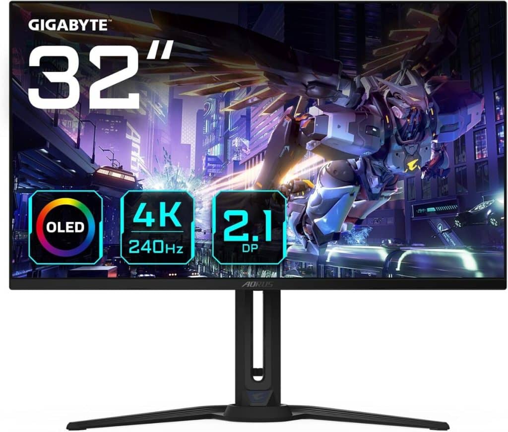 Test : écran Gigabyte AORUS FO32U2P OLED 32