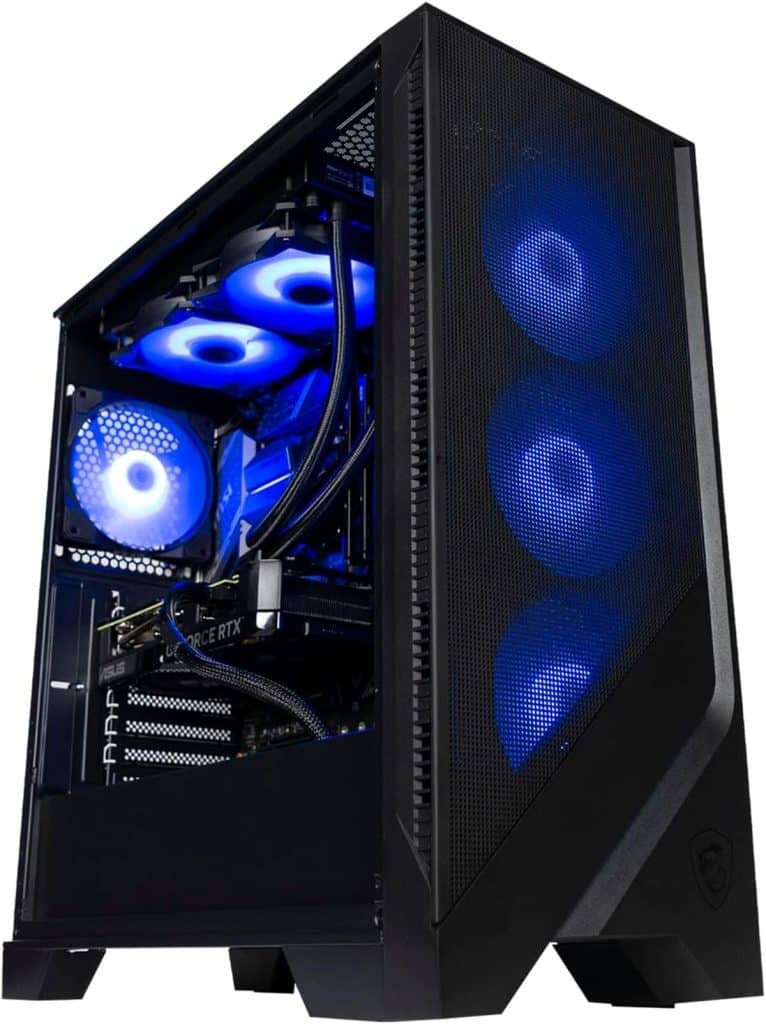 Test : ordinateur gaming Dominance Blue i7 12700K, rTX 4060Ti