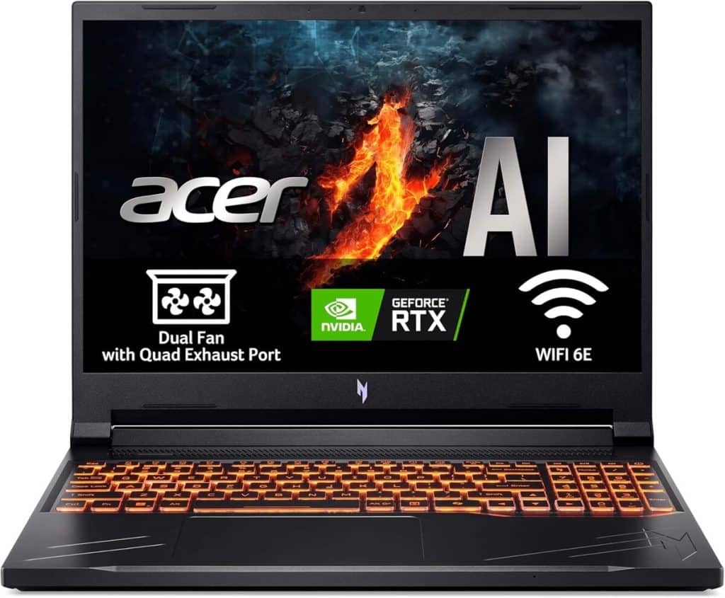 Test : acer Nitro V 16, la machine de jeu puissante