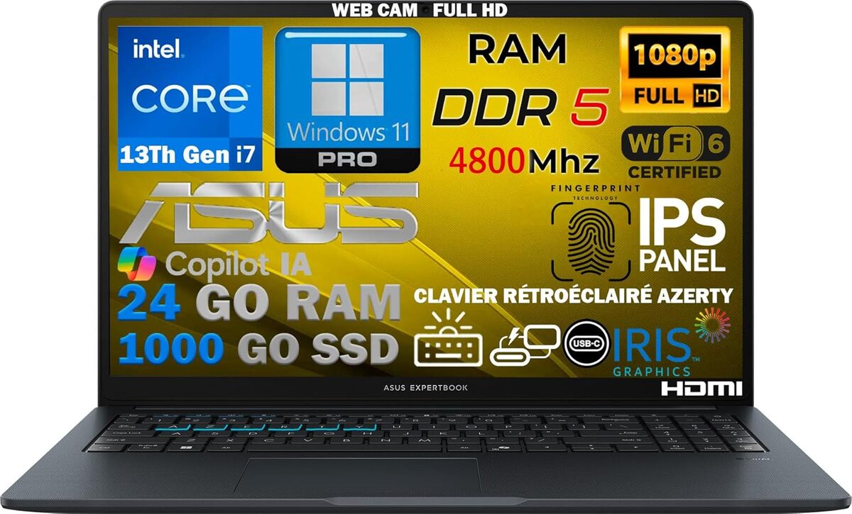 Test : asus Intel i7, puissance et élégance au rendez-vous