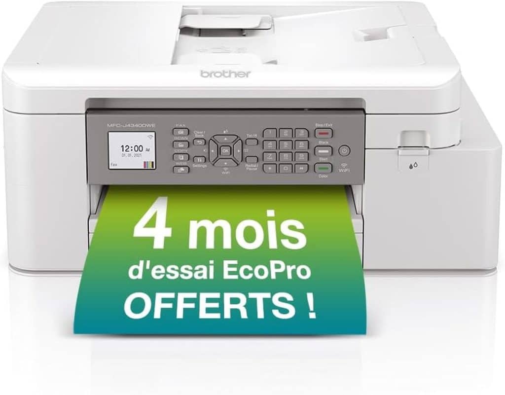 Test Brother MFC-J4340DWE : imprimante multifonction couleur sans fil