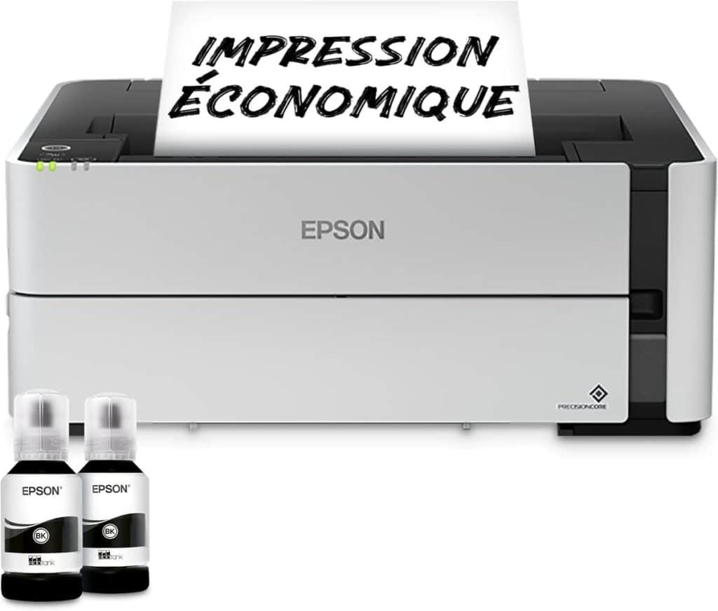 Test de l'imprimante EPSON EcoTank ET-M1170 : efficacité et économies