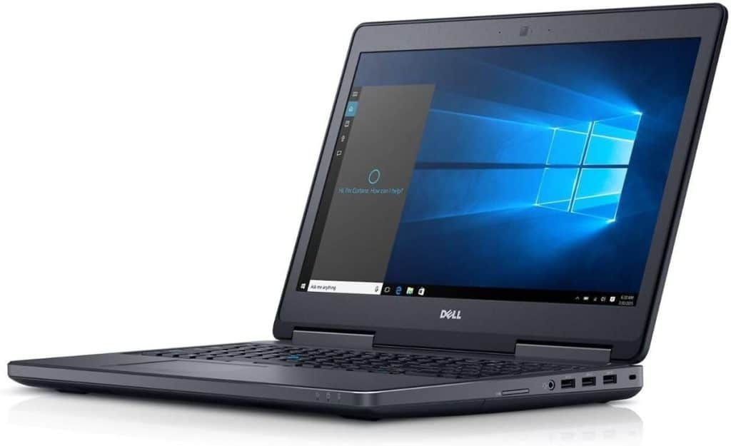 Test : dell Precision M7520, performance mobile 15, 6