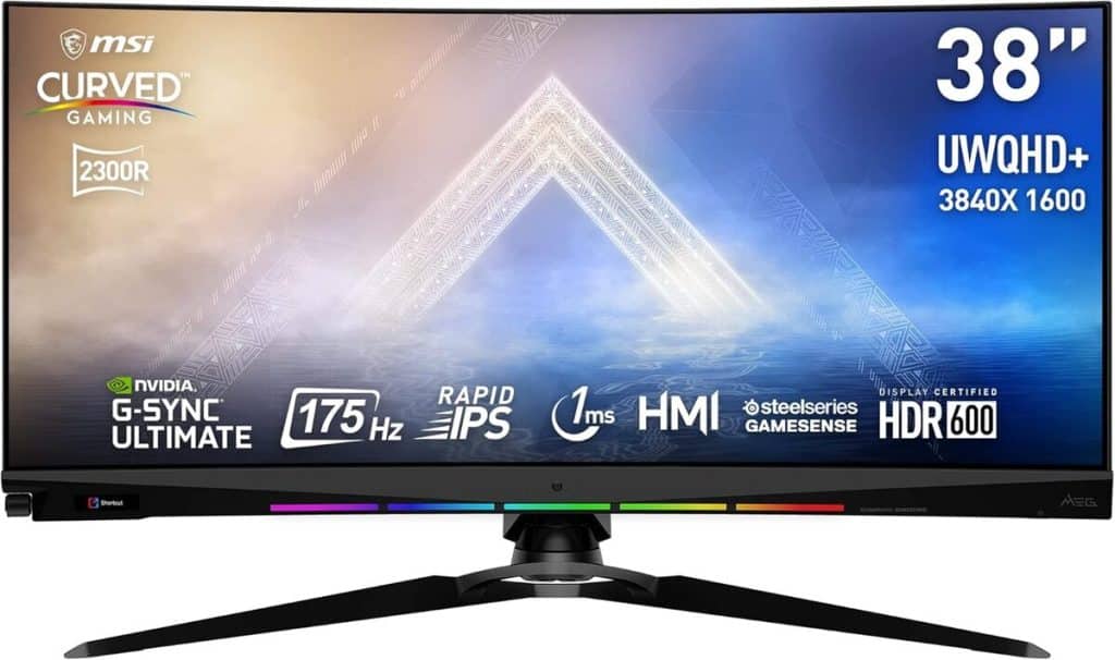 Test : écran gaming MSI Optix MEG381CQR Plus 37, 5