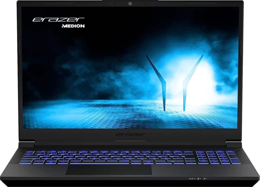 Test : pc portable gamer ERAZER Deputy P40, performance et puissance