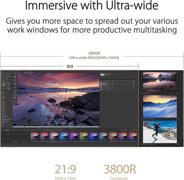 ASUS ProArt Écran PA34VCNV