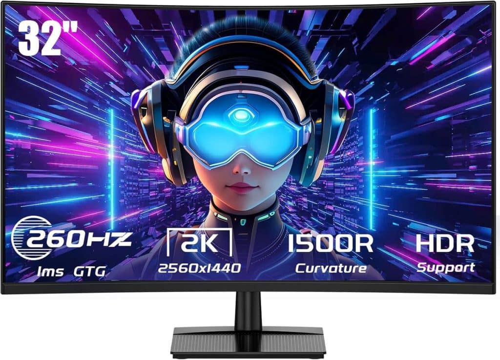 Test de l'écran gamer incurvé Titan Army C32C1S 32" 240Hz 2K