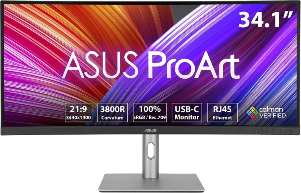 Test écran ASUS ProArt PA34VCNV : immersion totale