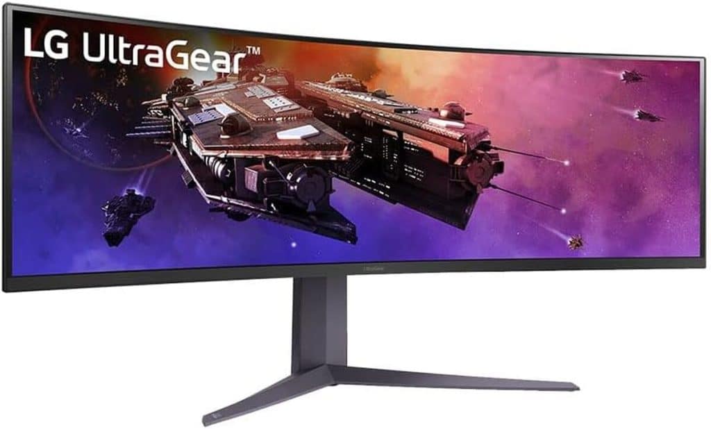 Test : lG Ultragear™ 45GR75DC-B, écran gaming OLED incurvé 45