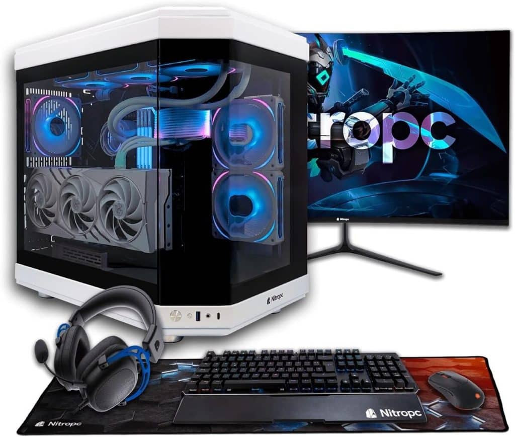 Test : nitroPC Pack Platinum Plus, le PC gaming ultime