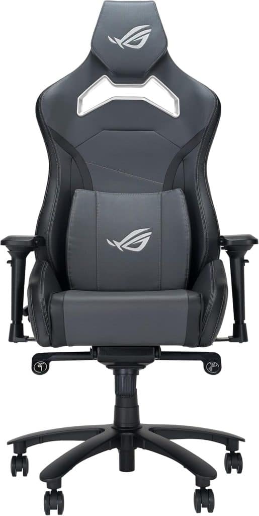 Test : aSUS ROG Chariot X Core, la chaise gaming en cuir gris
