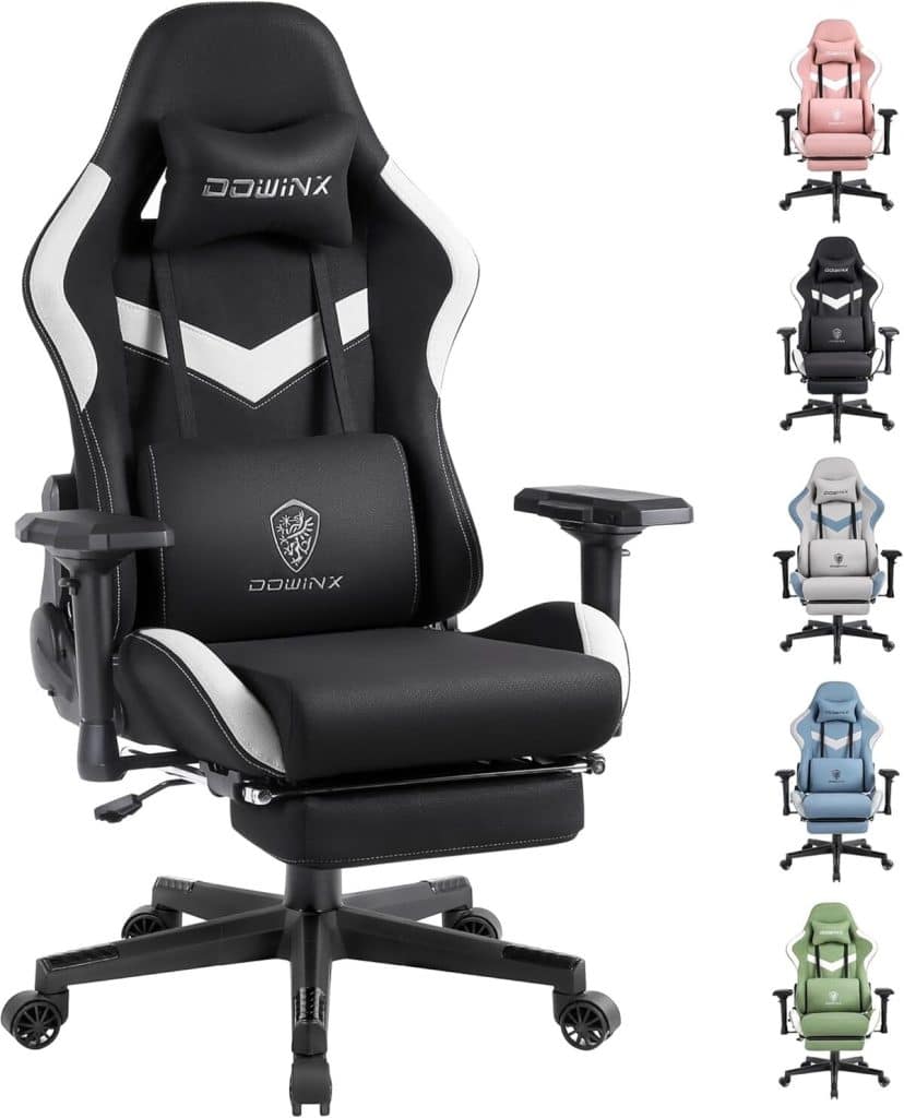 Test : chaise gaming Dowinx avec support lombaire massant
