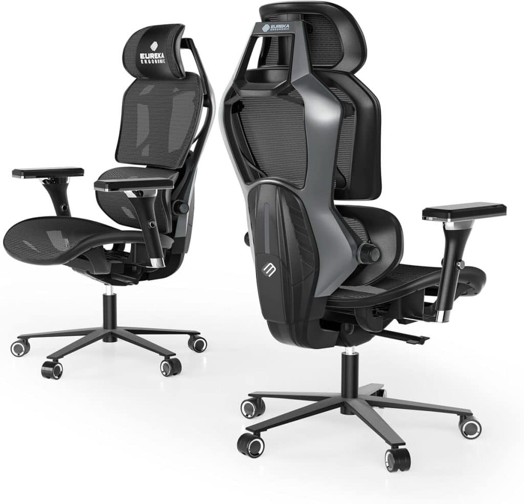 Test : chaise gaming ergonomique Eureka - confort 4D et polyvalence
