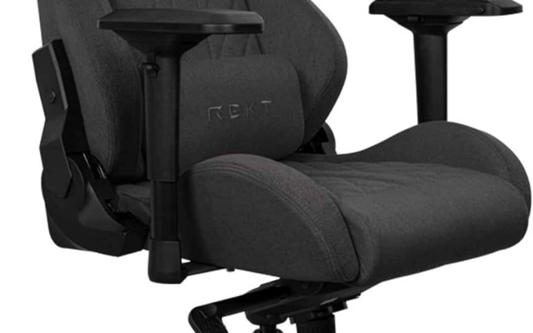 Test : chaise gaming REKT ULTIM8 en tissu premium